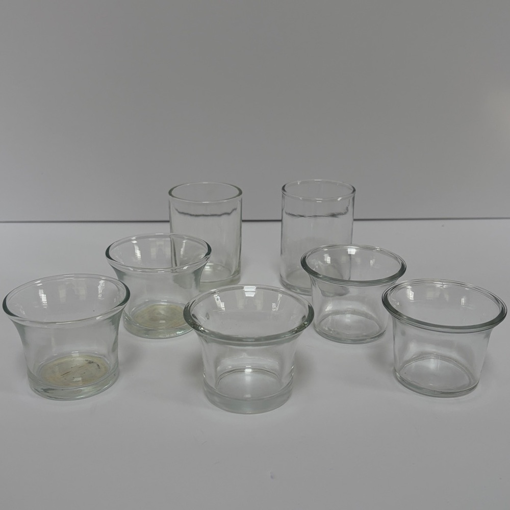Votive & Tea Light Glass Candle Holders